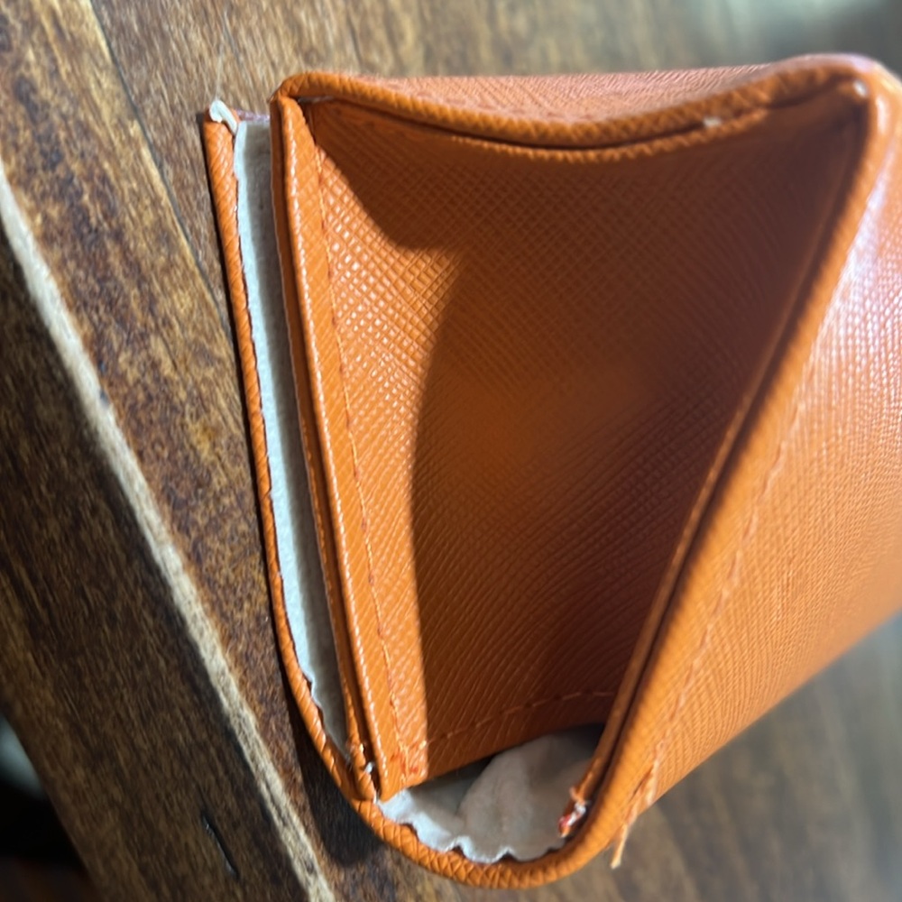 Tory Burch Orange Sunglasses Eyeglass Case - Picture 7 of 7